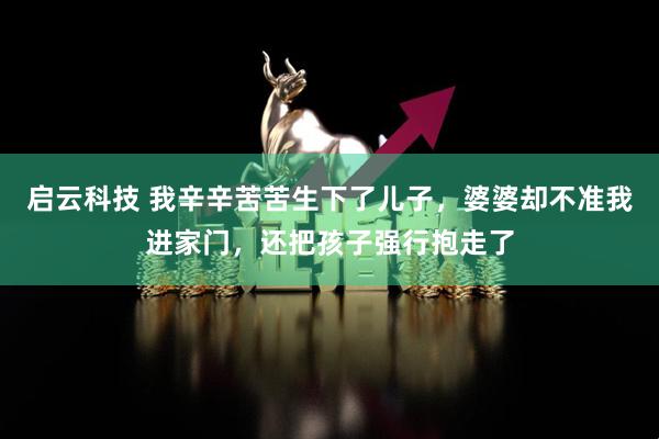 启云科技 我辛辛苦苦生下了儿子，婆婆却不准我进家门，还把孩子强行抱走了